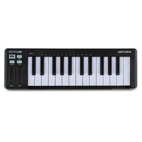 Arturia MicroLab MK3 - Contrôleur MIDI compact 25 touches sensibles à la vélocité