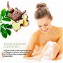 Eponge de Konjac Bio pour le corps associé au thé vert | Lot de 2 éponges pour le corps | Eponge végétale naturelle nettoyante…