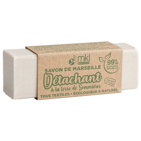 MKL Green Nature Savon de Marseille Détachant à La Terre de Sommières 100 g