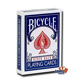Bicycle Tarot Bleu - Face Blanche