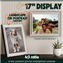 PixStar LUX Cadre photo numérique 17 pouces