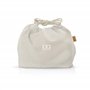 monbento - Lunch Bag MB Pochette M Natural Cream - Sac à Lunch Box Polyester et Coton - Idéal pour contenir Bento Box MB Origina