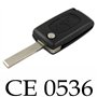 JONGO - Coque de Clé avec Lame Compatible avec Peugeot 207, 307 et 308 | CE0536 | Boitier Clef Plip Voiture Télécommande 2 Bouto