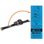 Sangles a Cliquet Automatique 3m 50mm pour Rail d'Arrimage Universel LC 750daN, 1500daN en U | Arrimage à Enrouleur Automatique 
