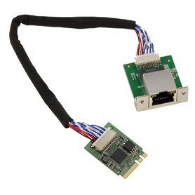 KALEA-INFORMATIQUE Carte M2 M.2 NGFF E A Key 2.5 Gigabit RJ45 LAN ethernet 10 100 1000 1G 2.5G. avec chipset Intel I226 SRKTV
