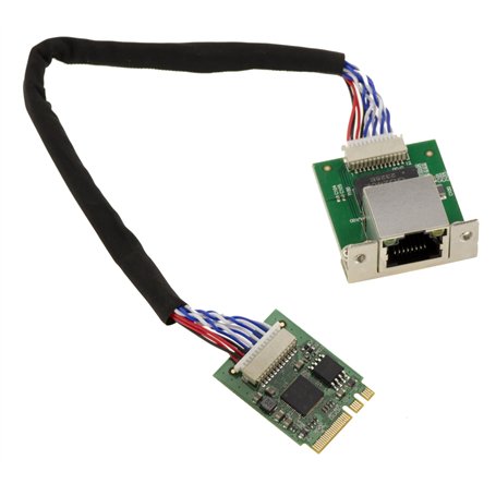 KALEA-INFORMATIQUE Carte M2 M.2 NGFF E A Key 2.5 Gigabit RJ45 LAN ethernet 10 100 1000 1G 2.5G. avec chipset Intel I226 SRKTV