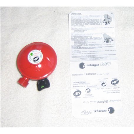 Antargaz Clip Detendeur BUTANE 28 mbar 1