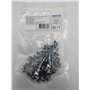 Vis autoperceuses 3,5x22 mm RAL 7016 gris anthracite tête cylindrique Ph zinguées par 200