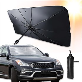 Parapluie Pare Soleil Voiture - Parapluie Soleil - Taille Universelle - Protection UV 100% + Sac de Rangement Offert