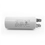CONDENSATEUR PERMANENT 10 µF - Ø 30mm x 69 mm - FOND PLAT - FABRIQUÉ EN ITALIE