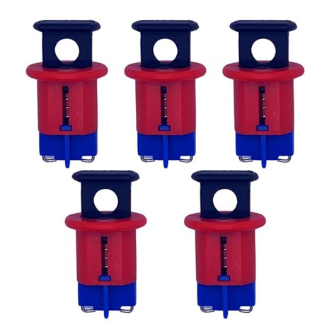 Lot de 5 Bloc Disjoncteur Miniature