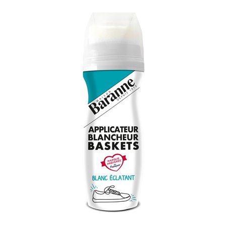 Baranne Applicateur Blancheur Basket | Ravive la blancheur des chaussures en cuir
