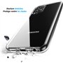 COQTEL® Coque pour Samsung Galaxy A13 4G étui 360° Housse Transparente Double Protection intégrale en Silicone TPU Antichoc