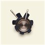 ATMA - Lot de 3 Super Protecteurs pour Ustensiles De Cuisson – Compatible Poêles, Casseroles et Sauteuses - Forme Étoile 28 cm, 