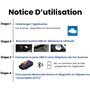 OBDII Bluetooth - Diagnostic OBD Auto Universel 2025 | Lisez & Effacez Les Codes Erreurs en 4 Min | Compatible Tous Véhicules, A