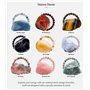 Maison Dianie Braelete en Pierre Naturelle 8MM Pierres précieuses Elastique Bracelet Perle homme et femme Protecion Healing Ener