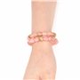 Maison Dianie Braelete en Pierre Naturelle 8MM Pierres précieuses Elastique Bracelet Perle homme et femme Protecion Healing Ener