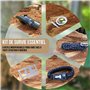 Kit Survie Complet Trousse Premier Secours Militaire Guerre nucléaire Équipement Camping Randonnée Sac 72h Catastrophe Multifonc