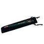 Stylo en métal vert gravé "Bonne Fête Papa" livré avec sa petite pochette noire en velours