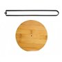 LYNXSD - Porte Sopalin Design INOX – Support Essuie-Tout Stable & Élégant – Dérouleur Papier Cuisine Compatible Sopalin, Film, A