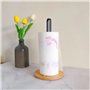 LYNXSD - Porte Sopalin Design INOX – Support Essuie-Tout Stable & Élégant – Dérouleur Papier Cuisine Compatible Sopalin, Film, A