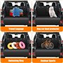GTFRFD Chien Chien Coffre de Protection, pour Peugeot 3008 2017-2023 Phase 2 Imperméable Antidérapant Tapis Voiture Housse siège