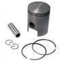 Easyboost Kit Cylindre 50 Fonte pour AM6 Culasse Piston Bi-Segments Type Origine tous modèles Moto pour Minarelli MBK Xlimit Xpo