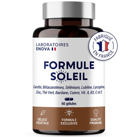 FORMULE SOLEIL | Bronzage Rapide et Autobronzant | Carotte
