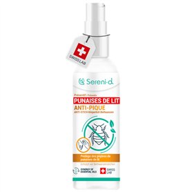 SERENI-D - ANTI-PIQUE TRAITEMENT CORPOREL REPULSIF VEGETAL ANTI PUNAISES DE LIT - Spray concentré aux huiles essentielles contre
