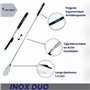 RIIME 2Pcs-Chausse Pied-Etuis Velours-Chausse pied Long Metal 26-74cm-Pratique & Retactable-Acier Inoxydable-Manche Antiderapant