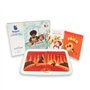 Bugali - Console Lecture Enfant - Histoire Tactile Enfant - Pack Console & Livres pour Les Plus Petits (+3 Ans) - Verte - Paco e