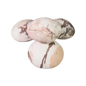 4 Galets en Argile Naturelle diffuseurs d'huiles essentielles par capillarité - 100% d'argile Naturelle - Conservent Les Proprié