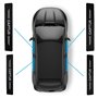 ODOKIT Seuil De Protection Fibre De Carbone Noir - Compatible avec Renault Captur - Accessoires 4 Pièces - Facile à Installer - 