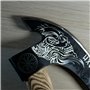 Design Hache avec Motif Crâne