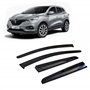 CarJoy Lot de 4 déflecteurs d'air - Déflecteurs d'air - Déflecteurs de pluie - Pour fenêtre de voiture - Compatibles avec Renaul