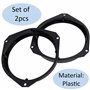 AERZETIX - C11577 - Lot de 2 Adaptateurs/supports pour haut-parleurs de voiture Ø165 mm - compatible avec Citroën Jumper, Fiat D