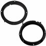AERZETIX - C16611 - Lot de 2 Adaptateurs/Supports pour Haut-parleurs de Voiture Ø165 mm - côté de Montage portières - Compatible