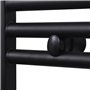 WKIEQACO Mobilier de salle de bain pour maison et jardin, radiateur de salle de bain, radiateur courbé 480 x 480 mm