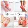 Tuuli Accessoires Rouleau de massage des pieds en bois - Masseur de pieds et rouleau en bois 26 x 12 cm
