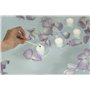 Horeca Candles - Lot de 100 Bougie Chauffe Plat Blanche - 8 Heures - Cups Transparent - Sans Parfum