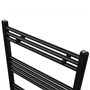 WKIEQACO Mobilier de salle de bain pour maison et jardin, sèche-serviettes, radiateur droit 480 x 480 mm