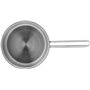 WMF 724166380 Provence Plus Casserole Ø 16 cm Env. 1,5 L Bord verseur Cromargan Poli Induction Passe au Lave-Vaisselle, Acier In