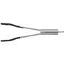 WMF Pince de service pour barbecue, 32,5 cm, en acier inoxydable Cromargan, avec tête en plastique, petite pince à barbecue pour