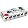 KREUL 81600 - Javana Set de peinture sur soie avec 6 pots de peinture en verre de 20 ml