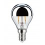 Paulmann 28663 Ampoule LED à filament avec miroir de tête Argenté 2700 K 2,6 W