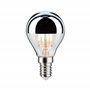 Paulmann 28667 Ampoule LED à filament avec miroir de tête Argenté chaud 2700 K E14 4