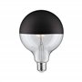 Paulmann 28679 Ampoule LED à filament G125 6 W Noir mat 2700 K Intensité variable E27