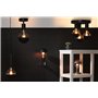 Paulmann 28679 Ampoule LED à filament G125 6 W Noir mat 2700 K Intensité variable E27