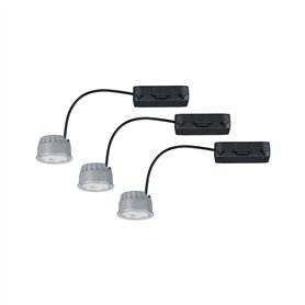 Paulmann 93838 Kit encastrés Coin LED 3x7W