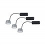 Paulmann 93838 Kit encastrés Coin LED 3x7W